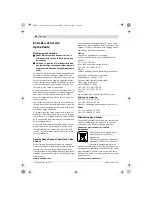 Preview for 40 page of Bosch GKS 160 Professional Original Instructions Manual