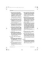 Preview for 42 page of Bosch GKS 160 Professional Original Instructions Manual