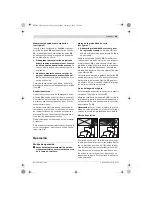 Preview for 49 page of Bosch GKS 160 Professional Original Instructions Manual