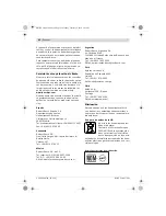 Preview for 52 page of Bosch GKS 160 Professional Original Instructions Manual