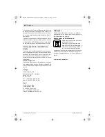 Preview for 64 page of Bosch GKS 160 Professional Original Instructions Manual