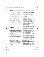 Preview for 72 page of Bosch GKS 160 Professional Original Instructions Manual