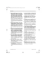 Preview for 92 page of Bosch GKS 160 Professional Original Instructions Manual