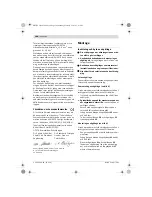 Preview for 104 page of Bosch GKS 160 Professional Original Instructions Manual