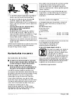 Предварительный просмотр 153 страницы Bosch GKS 160 Operating Instructions Manual