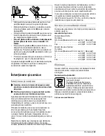 Предварительный просмотр 181 страницы Bosch GKS 160 Operating Instructions Manual