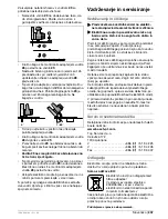 Предварительный просмотр 207 страницы Bosch GKS 160 Operating Instructions Manual