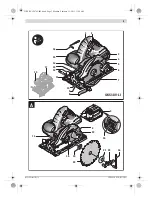 Предварительный просмотр 3 страницы Bosch GKS 18 V-LI Original Instructions Manual