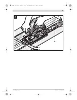 Предварительный просмотр 5 страницы Bosch GKS 18 V-LI Original Instructions Manual