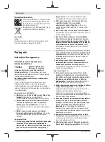 Preview for 20 page of Bosch GKS 185-LI Professional Original Instructions Manual