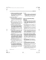 Preview for 7 page of Bosch GKS 190 Operating Instructions Manual