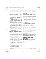 Preview for 11 page of Bosch GKS 190 Operating Instructions Manual