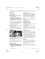 Preview for 12 page of Bosch GKS 190 Operating Instructions Manual