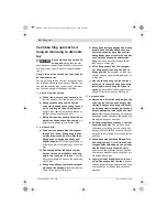 Preview for 54 page of Bosch GKS 190 Operating Instructions Manual