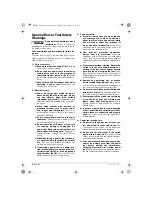 Preview for 6 page of Bosch GKS 235 PROFESSIONAL Operating Instructions Manual