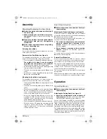 Preview for 10 page of Bosch GKS 235 PROFESSIONAL Operating Instructions Manual