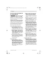 Предварительный просмотр 72 страницы Bosch GKS 36 V-LI Original Instructions Manual