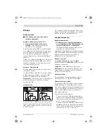 Предварительный просмотр 191 страницы Bosch GKS 36 V-LI Original Instructions Manual