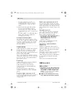 Предварительный просмотр 192 страницы Bosch GKS 36 V-LI Original Instructions Manual