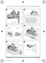 Предварительный просмотр 3 страницы Bosch GKS 7 1/4 Professional Operating Instructions Manual