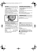 Предварительный просмотр 59 страницы Bosch GKS 75 S Manual