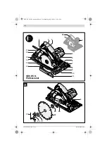 Предварительный просмотр 3 страницы Bosch GKS Professiona 85 Original Instructions Manual