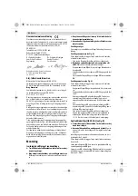 Предварительный просмотр 62 страницы Bosch GKS Professiona 85 Original Instructions Manual