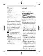 Preview for 59 page of Bosch GKS Professional 18V-57 Original Instructions Manual