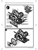 Предварительный просмотр 3 страницы Bosch GKS Professional 55 Original Instructions Manual