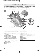 Предварительный просмотр 50 страницы Bosch GKS18V-25C Operating/Safety Instructions Manual