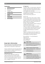 Предварительный просмотр 2 страницы Bosch Glasses CM-G 22" Operating Instructions Manual