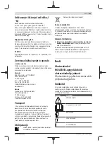 Preview for 131 page of Bosch GlassVAC Original Instructions Manual