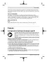 Preview for 21 page of Bosch GLI 12V-330 Original Instructions Manual