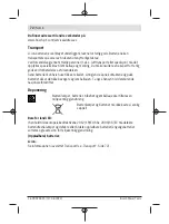 Предварительный просмотр 72 страницы Bosch GLI 18V-300 Original Instructions Manual