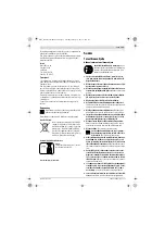 Предварительный просмотр 33 страницы Bosch GLI PortaLED 102 Original Instructions Manual