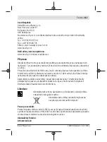 Preview for 117 page of Bosch GLI VariLED Professional Original Instructions Manual