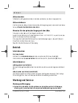 Preview for 8 page of Bosch GLI12V-300 Original Instructions Manual