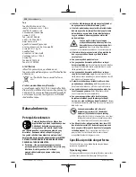 Preview for 226 page of Bosch gll 3-50 professional Original Instructions Manual