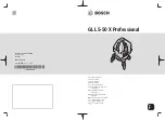 Bosch GLL 5-50 X Professional Original Instructions Manual preview