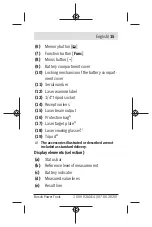 Preview for 15 page of Bosch GLM 500 Professional Manual