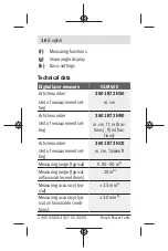 Preview for 16 page of Bosch GLM 500 Professional Manual