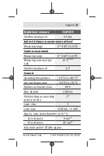 Preview for 17 page of Bosch GLM 500 Professional Manual