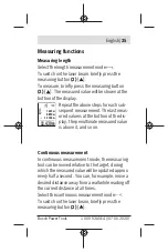 Preview for 25 page of Bosch GLM 500 Professional Manual