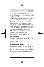 Preview for 33 page of Bosch GLM 500 Professional Manual