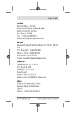 Preview for 45 page of Bosch GLM 500 Professional Manual