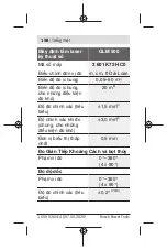 Preview for 198 page of Bosch GLM 500 Professional Manual