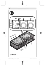 Предварительный просмотр 3 страницы Bosch GLM 500 Original Instructions Manual