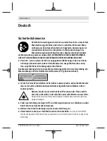 Предварительный просмотр 12 страницы Bosch GLM 500 Original Instructions Manual