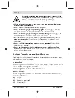 Предварительный просмотр 28 страницы Bosch GLM 500 Original Instructions Manual