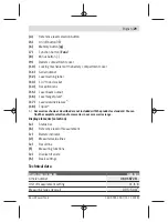 Предварительный просмотр 29 страницы Bosch GLM 500 Original Instructions Manual